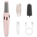 Revitalize Your Feet with the Stylish Pink Electric Foot Grinder - The Ultimate Tool for Smooth, Soft Skin