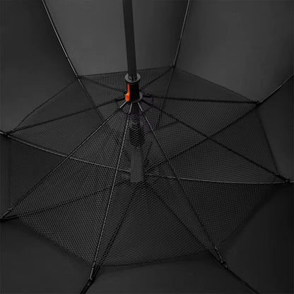 85Cm 3 in 1 Umbrella with Fan and Mister Outdoor Portable Misting Umbrella Sun Protection Long Handle Umbrella Misting Fan